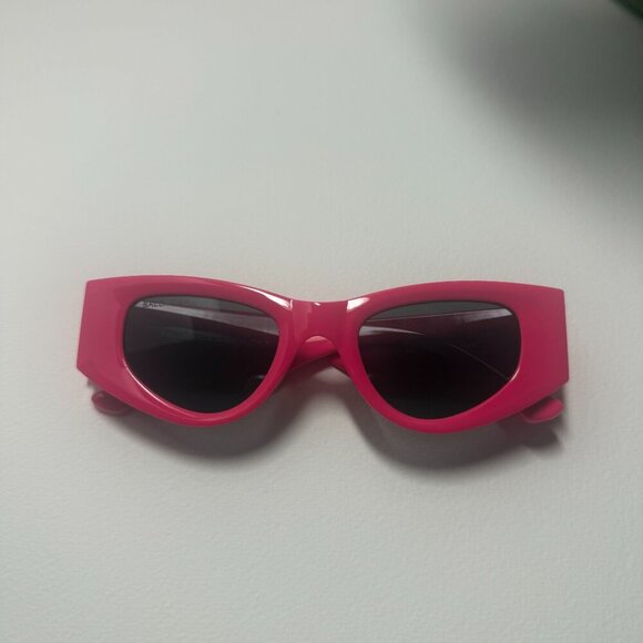 Red Balenciaga Glasses - Picture 1 of 4